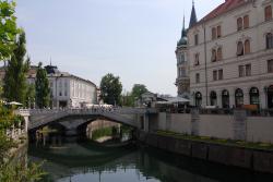 Bridges and canals in Ljubljana