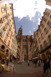 The unfinished Strasbourg Cathedral