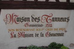 The famous Maison des Tanneurs