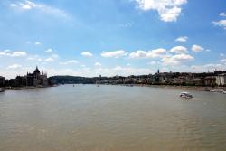 Our first view of the Danube