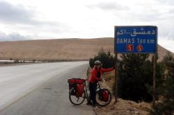 Damascus, just 100km away