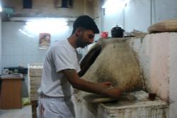 The baker in Deir-ez-Zor
