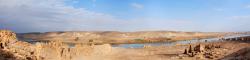 Castle and Euphrates panorama