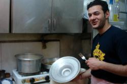 Ahmed cooking