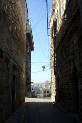 A little alleyway in Aleppo