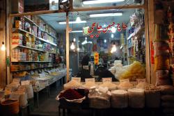 A food shop in the souk