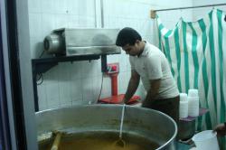 Making osh soup in Borazjan