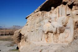Rock reliefs near Persepolis