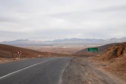 A twisty road leaving Pasagarda