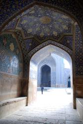 Entering Imam Mosque