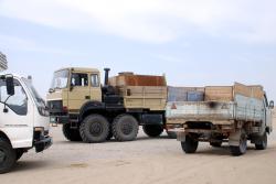 A selection of Turkmen trucks