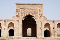 The inside portal of the caravanserai