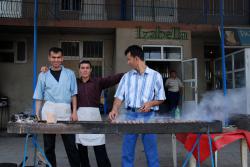 Restaurant chefs in Bukhara