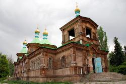 Russian cathedral in Karakol