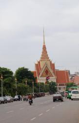 A main street in Phnom Penh