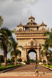 Vientiane's triumphal arch