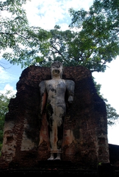 Tall Buddha in Kamphaeng Phet