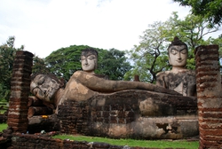 Temple ruin in Kamphaeng Phet