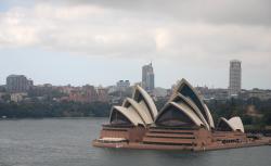 First view of the Opera House