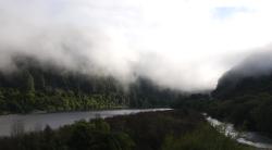 Morning mist over the Buller River