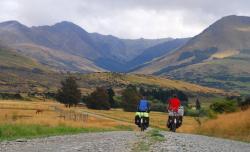 Just the two of us, off to the Mavora Lakes