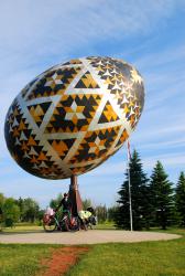 Vegreville's giant egg