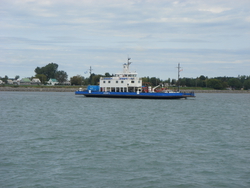 The ferry going the other direction