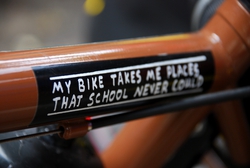 Keith's cool bike stickers	
