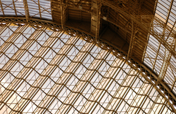 The very cool roof and windows of London Olympia