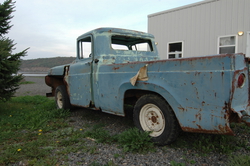old truck in Woodstock