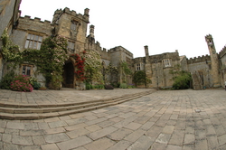 The Courtyard of Haddon Hall