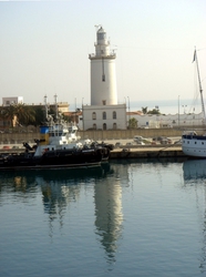 Malaga's lighthouse