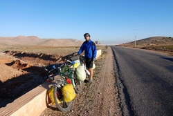 On the N16 for our first full day in Morocco