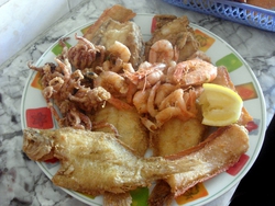 A fish lunch, for only 20dh