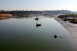 The river between Rabat and Sale