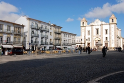 Evora's main square