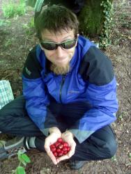 Andrew and his cherries
