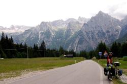 One of our last views of the Dolomites